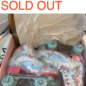 New HTF RARE Dolls Kill X My Little Pony Roller Skates Women Size 10